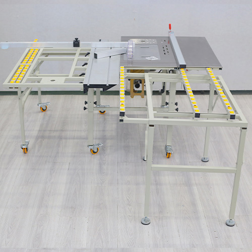 Mesa de sierra plegable de precisión